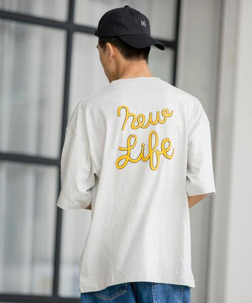 coen（コーエン）の「ロゴバックプリントハーフスリーブTシャツ（Tシャツ/カットソー・メンズ・ホワイト/ブラック/ライトグレー・SMALL/MEDIUM/LARGE/X-LARGE）」の20枚目の写真