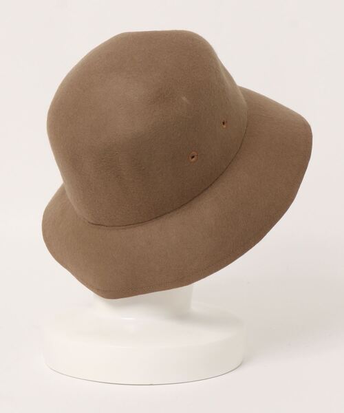 allureville（アルアバイル）の「フェルトバケットハット（ハット・レディース・ブラック/ベージュ・2）」の3枚目の写真