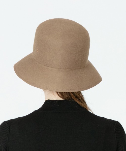 allureville（アルアバイル）の「フェルトバケットハット（ハット・レディース・ブラック/ベージュ・2）」の5枚目の写真