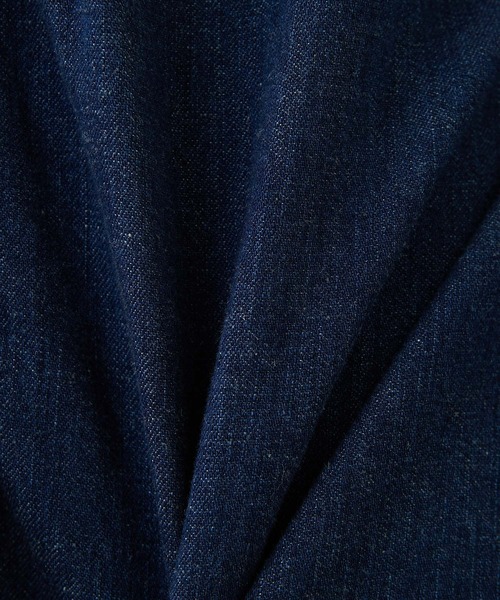 YANUK（ヤヌーク）の「【YANUK】C.P.Oシャツ/INDIGO/別注（シャツ/ブラウス・レディース・インディゴブルー・FREE）」の6枚目の写真