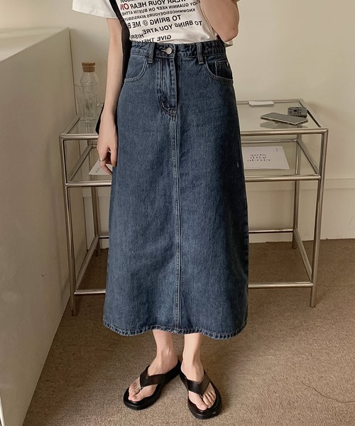 セール Aラインデニムスカート スカート Bifrost ビフレスト のファッション通販 Zozotown