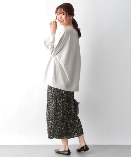 GLOBAL WORK（グローバルワーク）の「キレイ見えサラサラドルマン8分袖/958088（Tシャツ/カットソー・レディース・ブラック/ブルー/グレー系その他/フューシャピンク・FREE）」の11枚目の写真