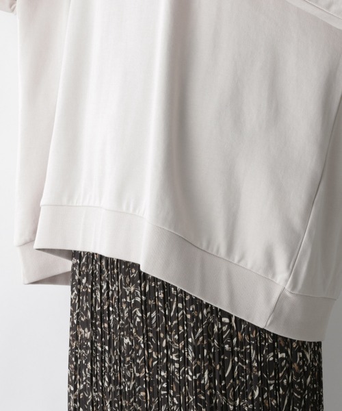 GLOBAL WORK（グローバルワーク）の「キレイ見えサラサラドルマン8分袖/958088（Tシャツ/カットソー・レディース・ブラック/ブルー/グレー系その他/フューシャピンク・FREE）」の13枚目の写真