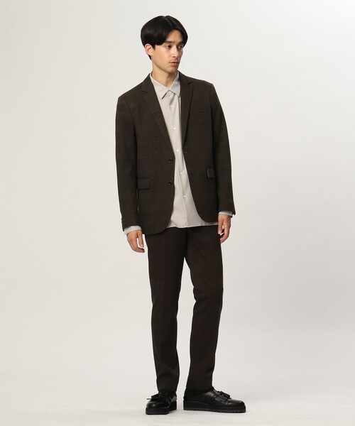tk.TAKEO KIKUCHI（ティーケータケオキクチ）の「◆コットンウール360度ストレッチスラックス(セットアップ対応)（スーツパンツ・メンズ・ネイビー系9/チャコールグレー/ダークブラウン系1・01/02/04/03）」の11枚目の写真