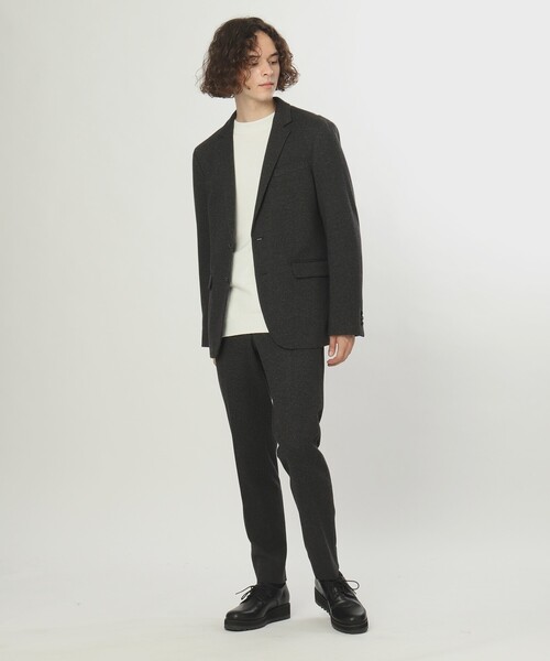 tk.TAKEO KIKUCHI（ティーケータケオキクチ）の「◆コットンウール360度ストレッチスラックス(セットアップ対応)（スーツパンツ・メンズ・ネイビー系9/チャコールグレー/ダークブラウン系1・01/02/04/03）」の16枚目の写真