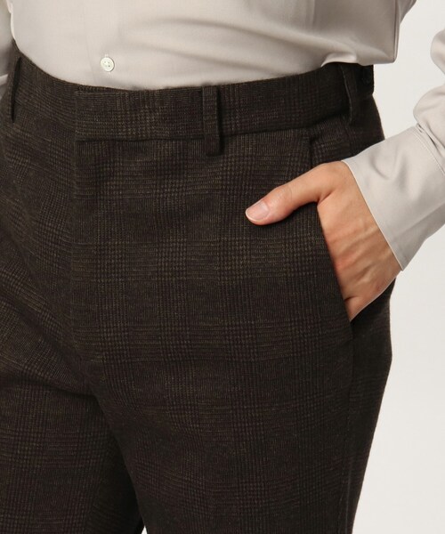 tk.TAKEO KIKUCHI（ティーケータケオキクチ）の「◆コットンウール360度ストレッチスラックス(セットアップ対応)（スーツパンツ・メンズ・ネイビー系9/チャコールグレー/ダークブラウン系1・01/02/04/03）」の21枚目の写真