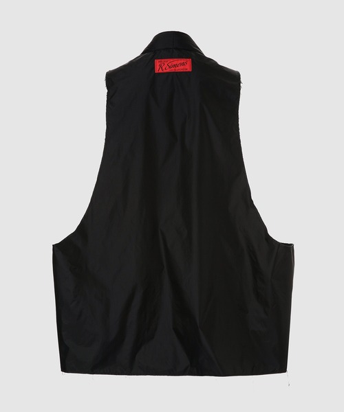 RAF SIMONS（ラフシモンズ）の「Padded oversized gilet（ベスト・メンズ・ダークブラウン系/ベージュ/ブラック・ONESIZE）」の4枚目の写真