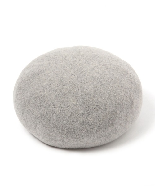 studio CLIP(スタディオクリップ)の「洗えるふんわりキレイベレー(ハンチング/ベレー帽・レディース・グレー/グリーン/ブラック/ベージュ/ブルー/イエロー・FREE)」の9枚目の写真