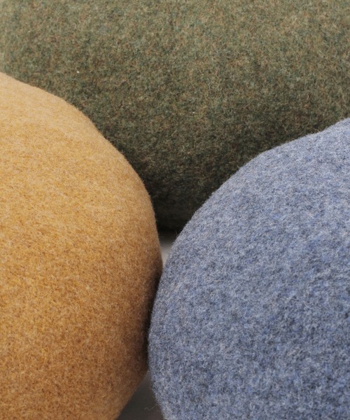 studio CLIP(スタディオクリップ)の「洗えるふんわりキレイベレー(ハンチング/ベレー帽・レディース・グレー/グリーン/ブラック/ベージュ/ブルー/イエロー・FREE)」の10枚目の写真