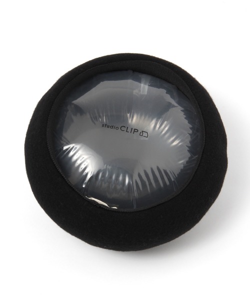 studio CLIP(スタディオクリップ)の「洗えるふんわりキレイベレー(ハンチング/ベレー帽・レディース・グレー/グリーン/ブラック/ベージュ/ブルー/イエロー・FREE)」の12枚目の写真