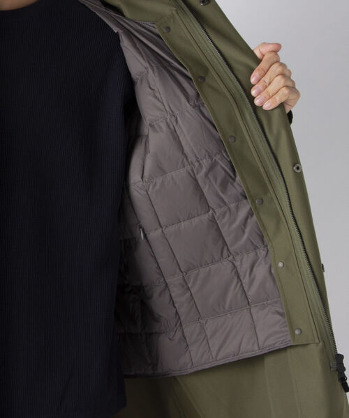 TAION(タイオン)の「【TAION/タイオン】CR HOOD COAT SET フードコートセット #TAION-CR02SET(モッズコート・メンズ・ブラック/カーキ/オリーブ/ネイビー・M/L/LL)」の14枚目の写真