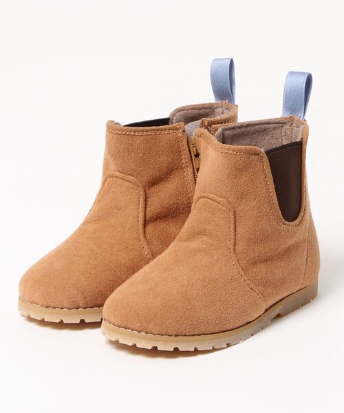 POMPKINS（ポプキンズ）の「【POMPKINS/ポプキンズ】ベビーサイドゴアブーツ（ブーツ・キッズ・ブラック系その他/ベージュ/ピンク・15cm/13cm/14cm）」の12枚目の写真