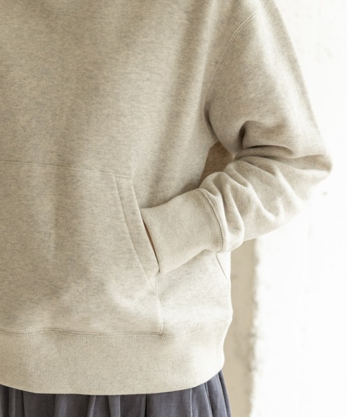 FORK&SPOON（フォークアンドスプーン）の「FORK&SPOON　ミーナフーディースウェット（パーカー・レディース・ブラウン/ネイビー/グリーン系その他/ホワイト系その他・ONE）」の12枚目の写真