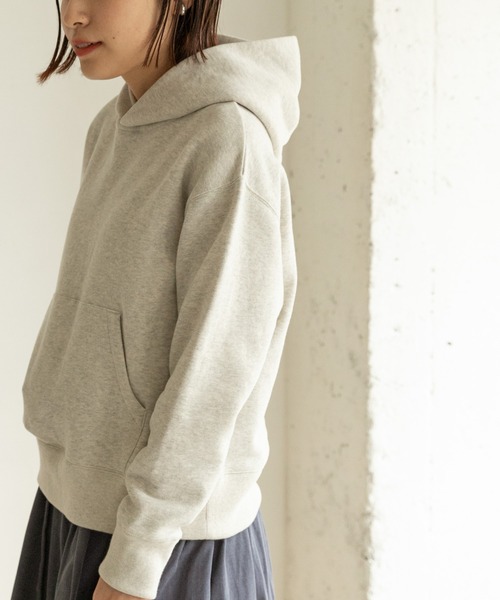 FORK&SPOON（フォークアンドスプーン）の「FORK&SPOON　ミーナフーディースウェット（パーカー・レディース・ブラウン/ネイビー/グリーン系その他/ホワイト系その他・ONE）」の14枚目の写真