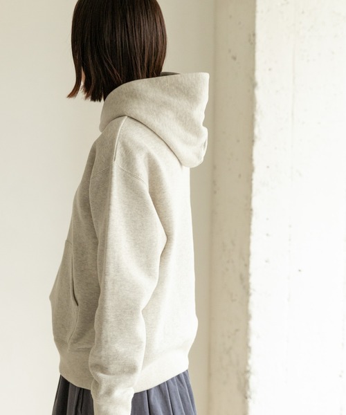 FORK&SPOON（フォークアンドスプーン）の「FORK&SPOON　ミーナフーディースウェット（パーカー・レディース・ブラウン/ネイビー/グリーン系その他/ホワイト系その他・ONE）」の16枚目の写真