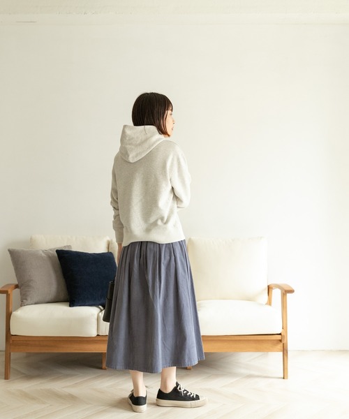 FORK&SPOON（フォークアンドスプーン）の「FORK&SPOON　ミーナフーディースウェット（パーカー・レディース・ブラウン/ネイビー/グリーン系その他/ホワイト系その他・ONE）」の20枚目の写真