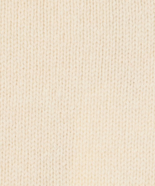 Morris & Sons（モリスアンドサンズ）の「【MORRIS & SONS】ジーロンラム ニットベスト WOMEN（ベスト・レディース・ベージュ/ネイビー/オフホワイト/ダークグレー/ブラック/オートミール・FREE）」の10枚目の写真