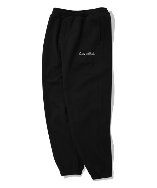 COVERNAT（カバーナット）の「【COVERNAT】AUTHENTIC LOGO JOGGER SWEATPANTS / カバーナット オーセンティック ロゴ スウェット ジョガーパンツ / セットアップ対応（スウェットパンツ・メンズ・ネイビー/ブラック/グリーン/ライトグレー・SMALL/LARGE/MEDIUM）」の2枚目の写真
