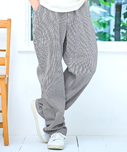 LUXSTYLE(ラグスタイル)の「ワイドイージーペインターパンツ(その他パンツ・メンズ・オフホワイト/ワンウォッシュ/サックスブルー/その他・M/L)」の4枚目の写真