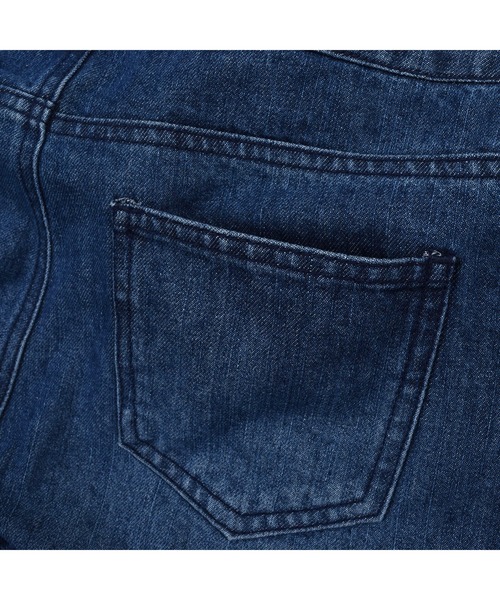 ZIDDY(ジディ)の「ZIDDY/【ニコ☆プチ掲載】 デニム オーバーオール(130cm~160cm)(サロペット/オーバーオール・キッズ・ネイビー・140/130/160/150)」の5枚目の写真