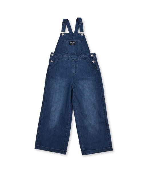 ZIDDY(ジディ)の「ZIDDY/【ニコ☆プチ掲載】 デニム オーバーオール(130cm~160cm)(サロペット/オーバーオール・キッズ・ネイビー・140/130/160/150)」の4枚目の写真