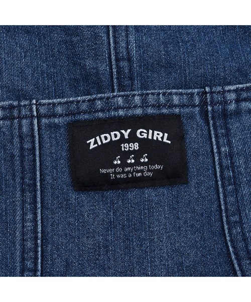 ZIDDY(ジディ)の「ZIDDY/【ニコ☆プチ掲載】 デニム オーバーオール(130cm~160cm)(サロペット/オーバーオール・キッズ・ネイビー・140/130/160/150)」の8枚目の写真
