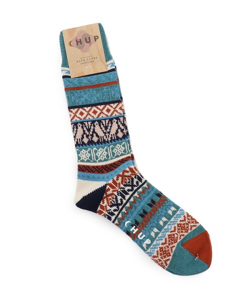 40ｃｔ＆525（フォーティーカラッツアンドゴーニーゴ）の「【CHUP】SIEERA ソックス（ソックス/靴下・メンズ・グレー/ライトブルー/ネイビー・00）」の8枚目の写真