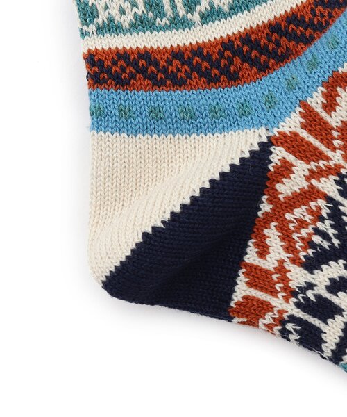 40ｃｔ＆525（フォーティーカラッツアンドゴーニーゴ）の「【CHUP】SIEERA ソックス（ソックス/靴下・メンズ・グレー/ライトブルー/ネイビー・00）」の4枚目の写真