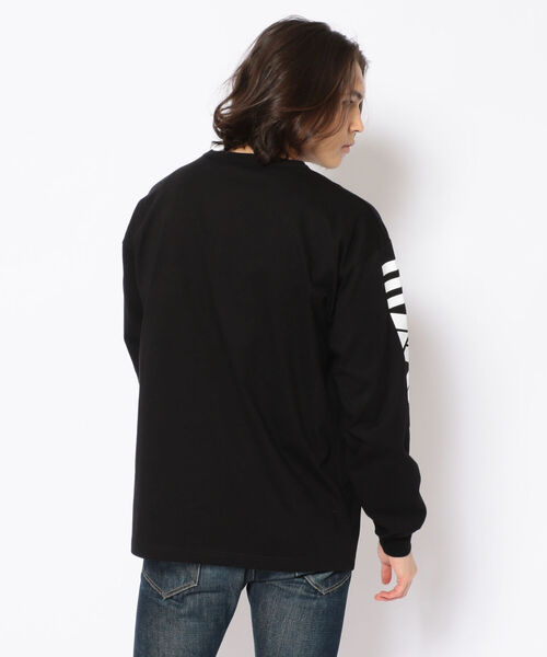 AVIREX（アヴィレックス）の「スマート 長袖 Tシャツ / SMART LONG SLEEVE T-SHIRT / アヴィレックス / AVIREX（Tシャツ/カットソー・メンズ・ブラック/グレー/ホワイト・MEDIUM/LARGE/X-LARGE/XX-LARGE）」の4枚目の写真
