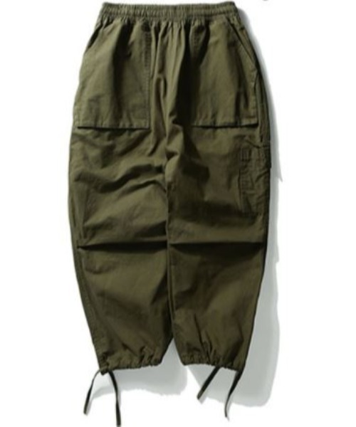 累計販売2.5万枚突破！ZOZOトップセラーカーゴパンツ！【MAISONCLUB】ベーシックオーバーサイズカーゴパンツ【手洗い可】