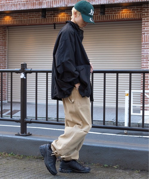 hyein seo ヘインソ ベージュ カーゴパンツ ジッパーポケット付き 楽天
