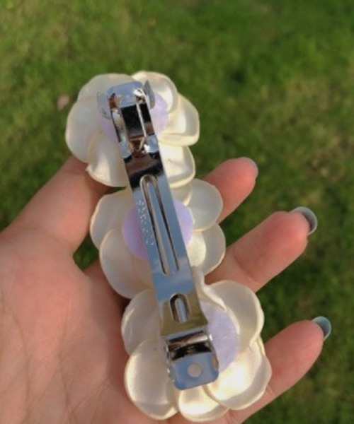 LAC-VERT（ラック・ヴェール）の「ローズヘアクリップ（バレッタ/ヘアクリップ・レディース・その他1/その他2/その他3・FREE）」の7枚目の写真