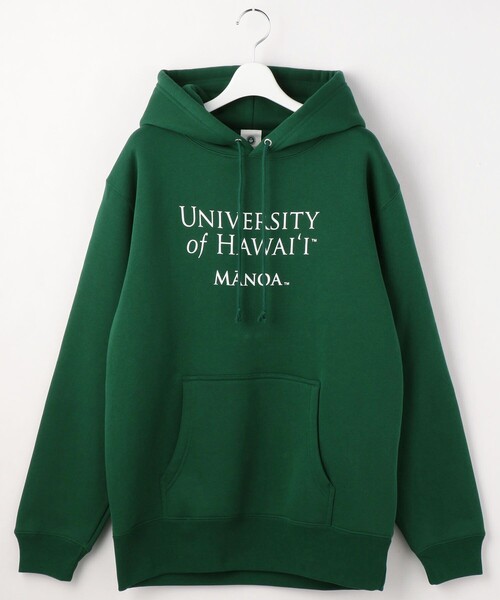 FREAK'S STORE(フリークスストア)の「HAWAII SWEAT PARKA/ハワイスウェットパーカ(Tシャツ/カットソー・レディース・グリーン/オリーブ/ブルーグリーン/ホワイト/オフホワイト/ナチュラル・フリ-)」の21枚目の写真