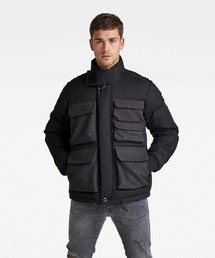 G-STAR | FIELD PUFFER JACKET/中綿/サステナブル(ダウンジャケット/コート)