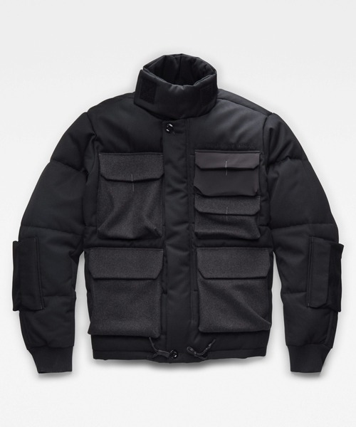 G-STAR（ジースター）の「FIELD PUFFER JACKET/中綿/サステナブル（ダウンジャケット/コート・メンズ・ブラック系その他・SMALL/X-LARGE/X-SMALL/LARGE/MEDIUM）」の4枚目の写真