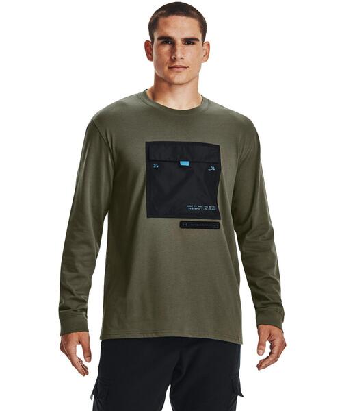 UNDER ARMOUR(アンダーアーマー)の「UAユーティリティー ロングスリーブ(トレーニング/メンズ)(Tシャツ/カットソー・メンズ・カーキ/アイボリー・M/XL/L/S/XXL/3XL)」の19枚目の写真