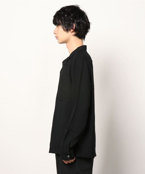 ALLSAINTS(オールセインツ)の「COMMUNE LS SHIRT | COMMUNE LS シャツ(シャツ/ブラウス・メンズ・ブラック・XL/XS/S/L/M)」の8枚目の写真