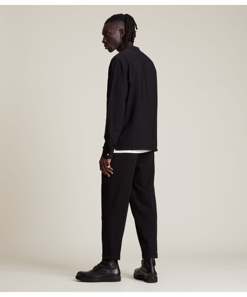 ALLSAINTS(オールセインツ)の「COMMUNE LS SHIRT | COMMUNE LS シャツ(シャツ/ブラウス・メンズ・ブラック・XL/XS/S/L/M)」の7枚目の写真