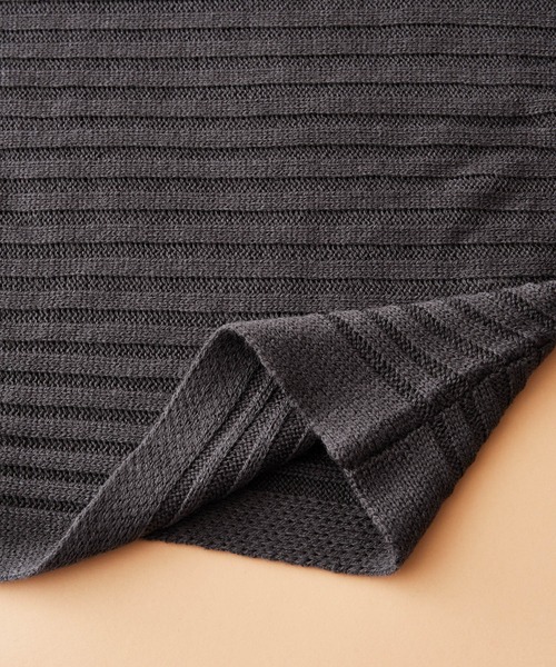 SHISKY（シスキー）の「SHISKY / シスキー リブ編み ルーズシルエット ドルマンスリーブ セーター キッズ（ニット/セーター・キッズ・チャコール/ブラック/ブラウン/モカ・110/140/150/130/160/120）」の6枚目の写真