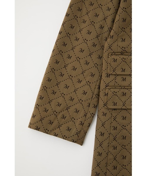 MOUSSY（マウジー）の「MONOGRAM BALCOLLAR コート（ステンカラーコート・レディース・ベージュ/ブラック・2/1）」の13枚目の写真