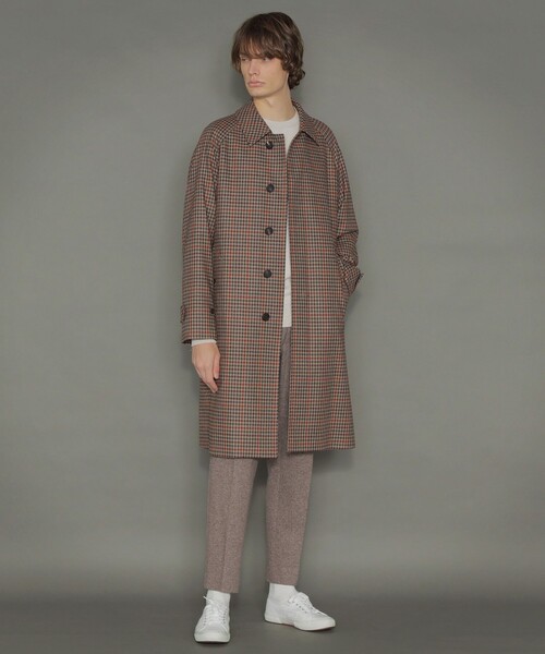 MACKINTOSH LONDON（マッキントッシュ ロンドン）の「【Loro Piana/ロロ・ピアーナ】ウールラグランスリーブコート（その他アウター・メンズ・ブラウン系その他・42/40/38）」の2枚目の写真