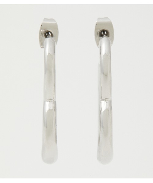 AZUL by moussy（アズールバイマウジー）の「HEART MOTIF EARRINGS/ハートモチーフイヤリング（ピアス（両耳用）・レディース・ゴールド系その他/シルバー・FREE）」の5枚目の写真