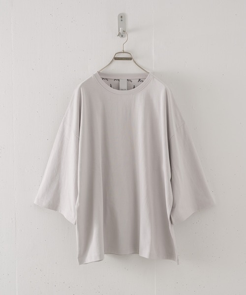 CASPER JOHN（キャスパージョン）の「Cool print big T-shirts/クールプリントビッグT（Tシャツ/カットソー・メンズ・チャコールグレー/オリーブ/ライトグレー・LARGE/MEDIUM/SMALL）」の5枚目の写真