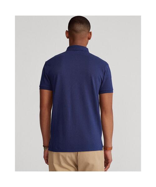 POLO RALPH LAUREN(ポロ ラルフ ローレン)の「カスタム スリム フィット メッシュ ポロシャツ(ポロシャツ・メンズ・ネイビー系1・S/L/XL)」の3枚目の写真
