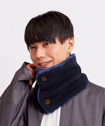 14+（イチヨンプラス）の「ボタン付きネックウォーマーWEB限定（ネックウォーマー/スヌード）」