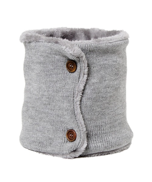 14+（イチヨンプラス）の「ボタン付きネックウォーマーWEB限定（ネックウォーマー/スヌード・メンズ・ブラック/ネイビー/グレー・FREE）」の13枚目の写真