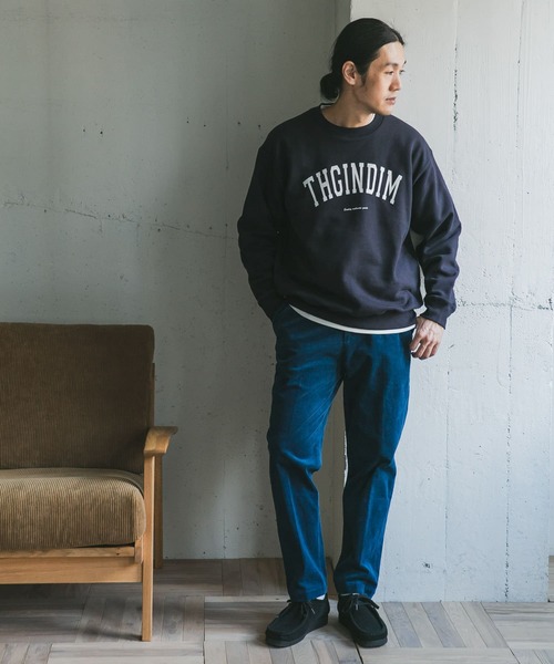 URBAN RESEARCH DOORS(アーバンリサーチドアーズ)の「コーデュロイストレッチトラウザー(その他パンツ・メンズ・オリーブ/グレー系その他/ブラック/ブルー・40/38/36)」の9枚目の写真