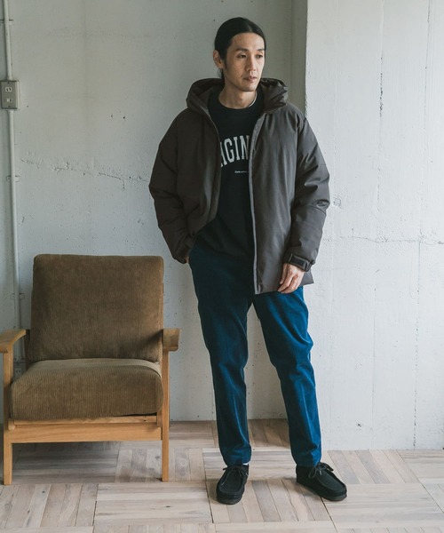 URBAN RESEARCH DOORS(アーバンリサーチドアーズ)の「コーデュロイストレッチトラウザー(その他パンツ・メンズ・オリーブ/グレー系その他/ブラック/ブルー・40/38/36)」の10枚目の写真