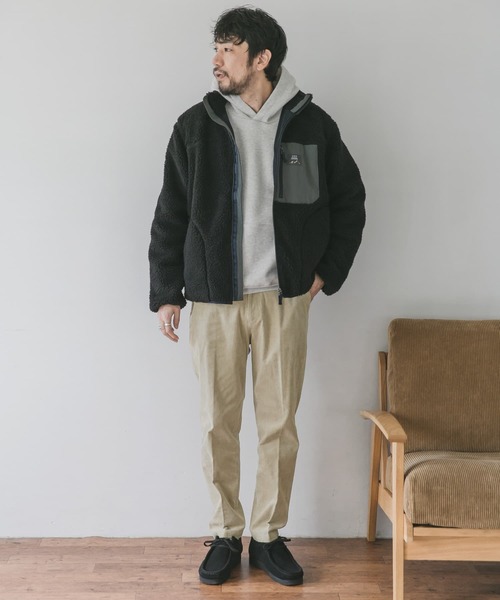 URBAN RESEARCH DOORS(アーバンリサーチドアーズ)の「コーデュロイストレッチトラウザー(その他パンツ・メンズ・オリーブ/グレー系その他/ブラック/ブルー・40/38/36)」の14枚目の写真