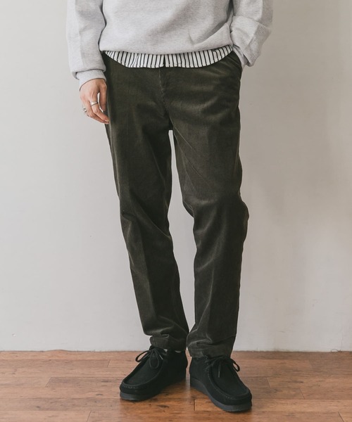 URBAN RESEARCH DOORS(アーバンリサーチドアーズ)の「コーデュロイストレッチトラウザー(その他パンツ・メンズ・オリーブ/グレー系その他/ブラック/ブルー・40/38/36)」の18枚目の写真